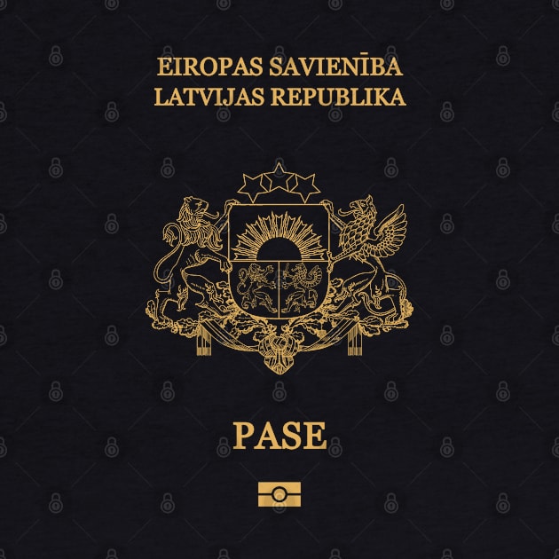 Latvia passport by Travellers